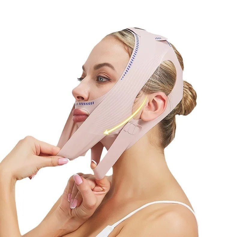 Luxury V-Line Lifting Mask – Chin & Cheek Sculpting Bandage for Firming & Anti-Aging